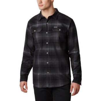 Columbia Muške Košulje - Flare Gun Corduroy Sive Smeđe | GRUO-85091